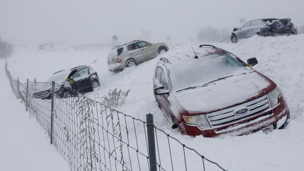 New York Digulung Badai Salju, Lebih dari 50 Orang Tewas