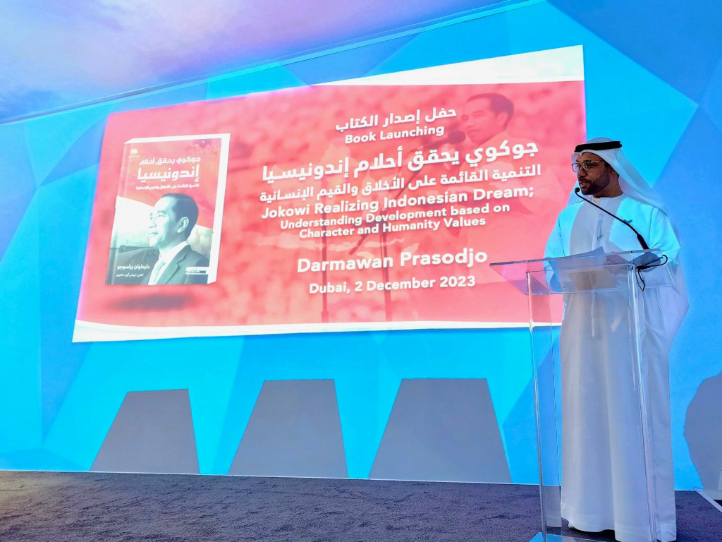 Jadi Inspirasi, Biografi Jokowi Karya Dirut PLN Diluncurkan di Dubai Dalam Bahasa Arab