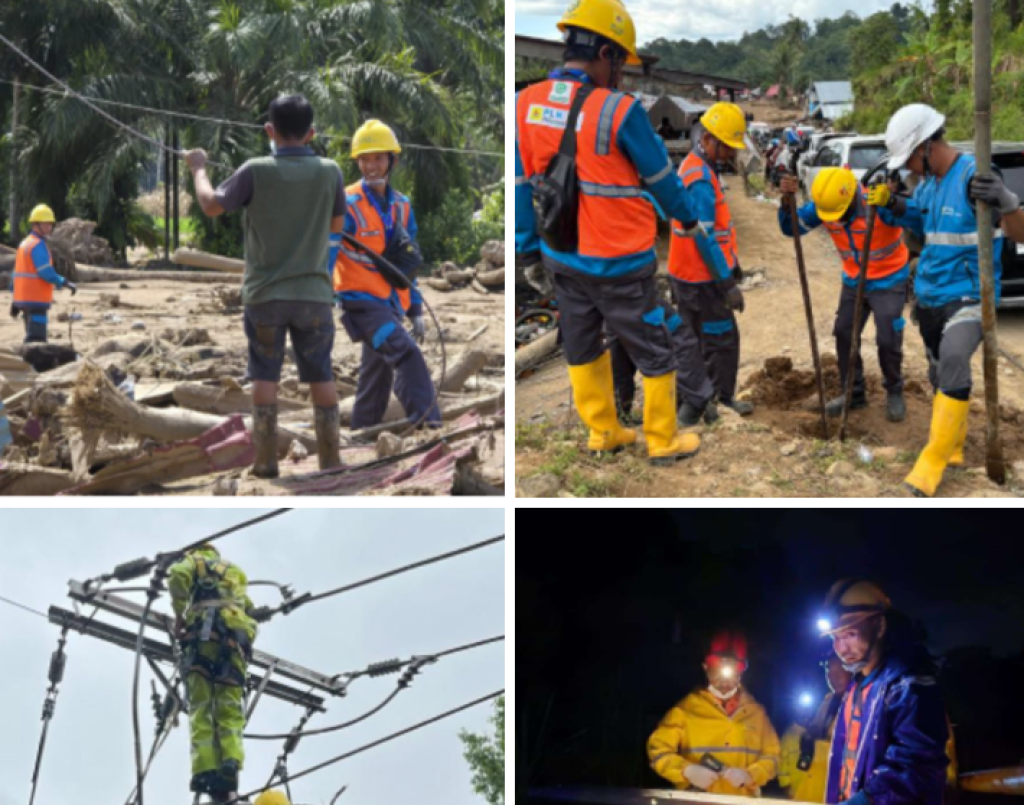 Bekerja All Out, ALPERKLINAS Puji PLN Pulihkan Jaringan Listrik Pascabencana di Sumbar, Sumut, dan Aceh