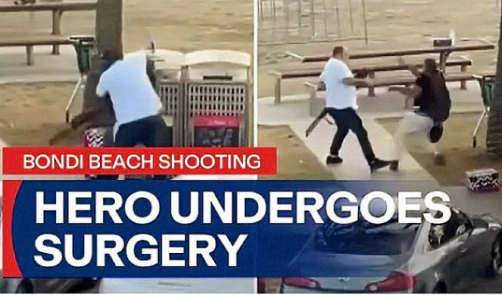 Muslim Civilian Hailed as Hero After Disarming Gunman in Bondi Beach Mass Shooting