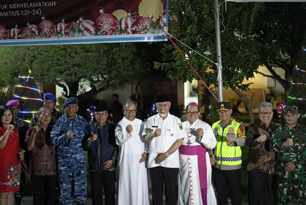Gubernur dan Forkominda Sumbar Pantau Kondisi Perayaan Natal dan Persiapan Tahun Baru di Padang