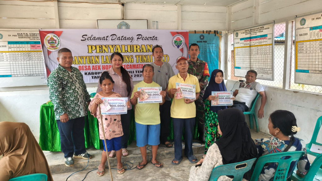 28 KPM Aek Horsik Terima BLT Tahap Akhir 2025, Dorong Pemulihan Pasca Banjir