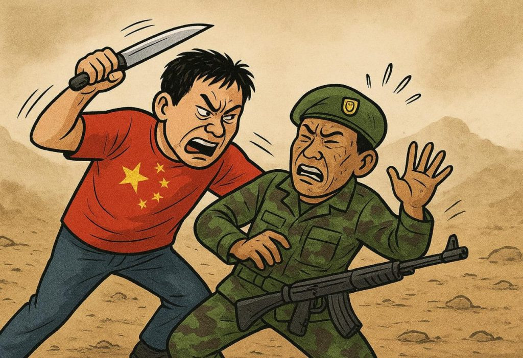 Aksi Brutal WN China Serang Petugas dan TNI di Tambang Emas Ketapang