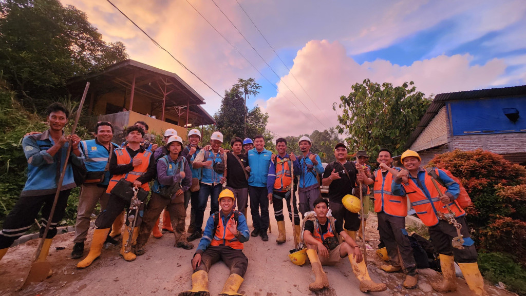 Aksi Heroik Tim Task Force UP3 Rantauprapat Berhasil Pulihkan Jaringan Listrik Tarutung - Sibolga