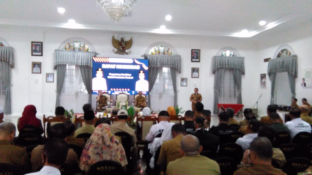 Bapperida Sumedang Gelar Rapat Koordinasi Efektivitas Program Pengentasan Kemiskinan Ekstrem