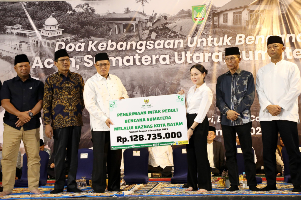 Batam Bersatu untuk Kemanusiaan: Doa Kebangsaan dan Donasi bagi Korban Bencana Alam