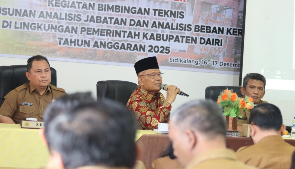 Bupati Dairi Launching Aplikasi Simpelaja dan E-Sada