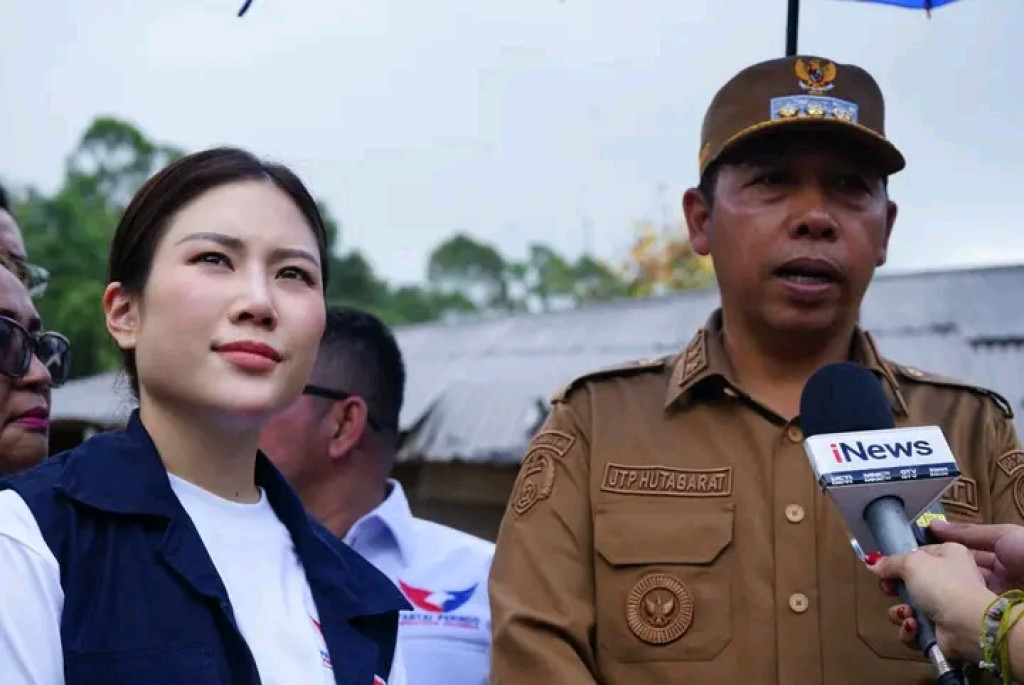 Bupati Taput Sambut Baik Bantuan Partai Perindo Untuk Korban Bencana