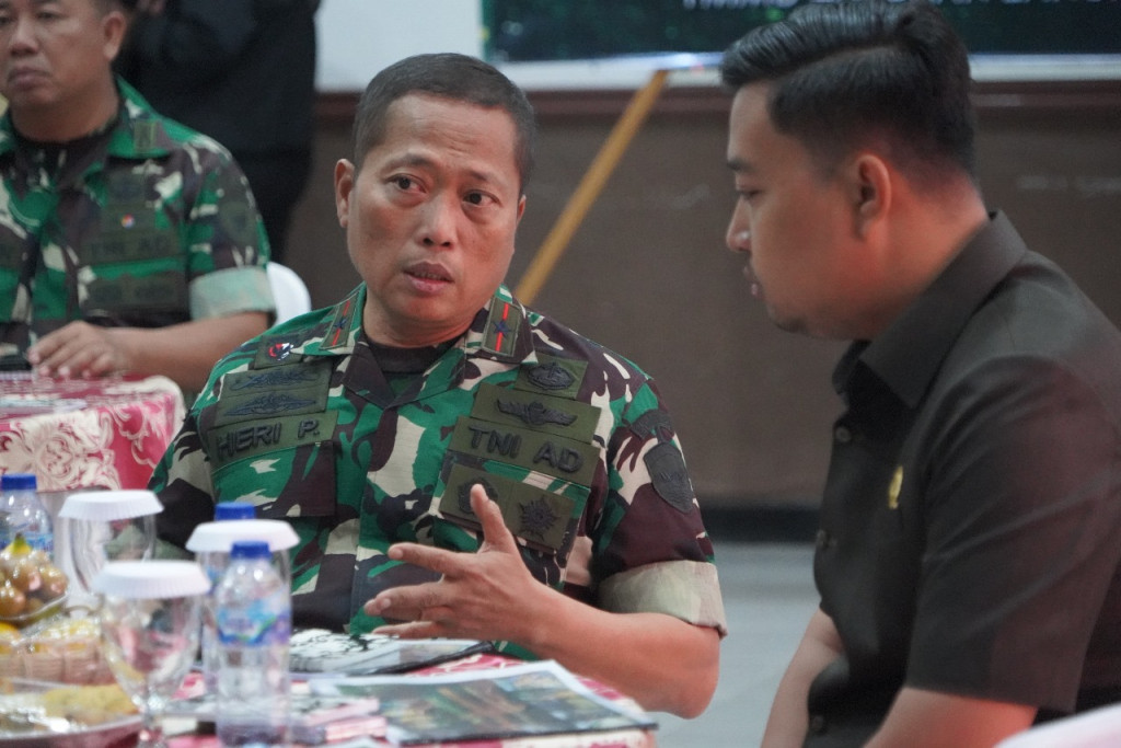 Danrem 042/Gapu Ikuti Rapurna TMMD ke-46 TA 2025 Secara Virtual