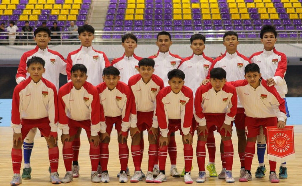 Ditahan Tuan Rumah, Timnas Futsal Indonesia U-16 Petik Hasil Imbang di ASEAN Championship