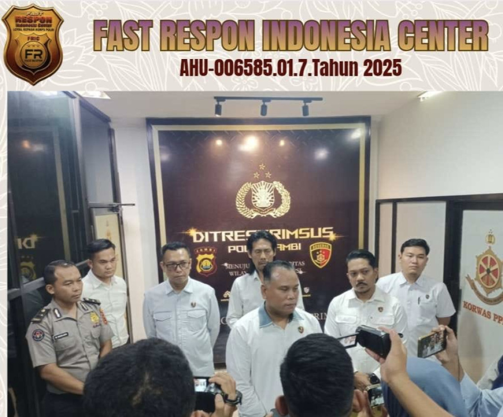 Ditreskrimsus Polda Jambi Tetapkan ED Tersangka Kasus  Karhutla Seluas 189 H Di Desa Gambut Jaya