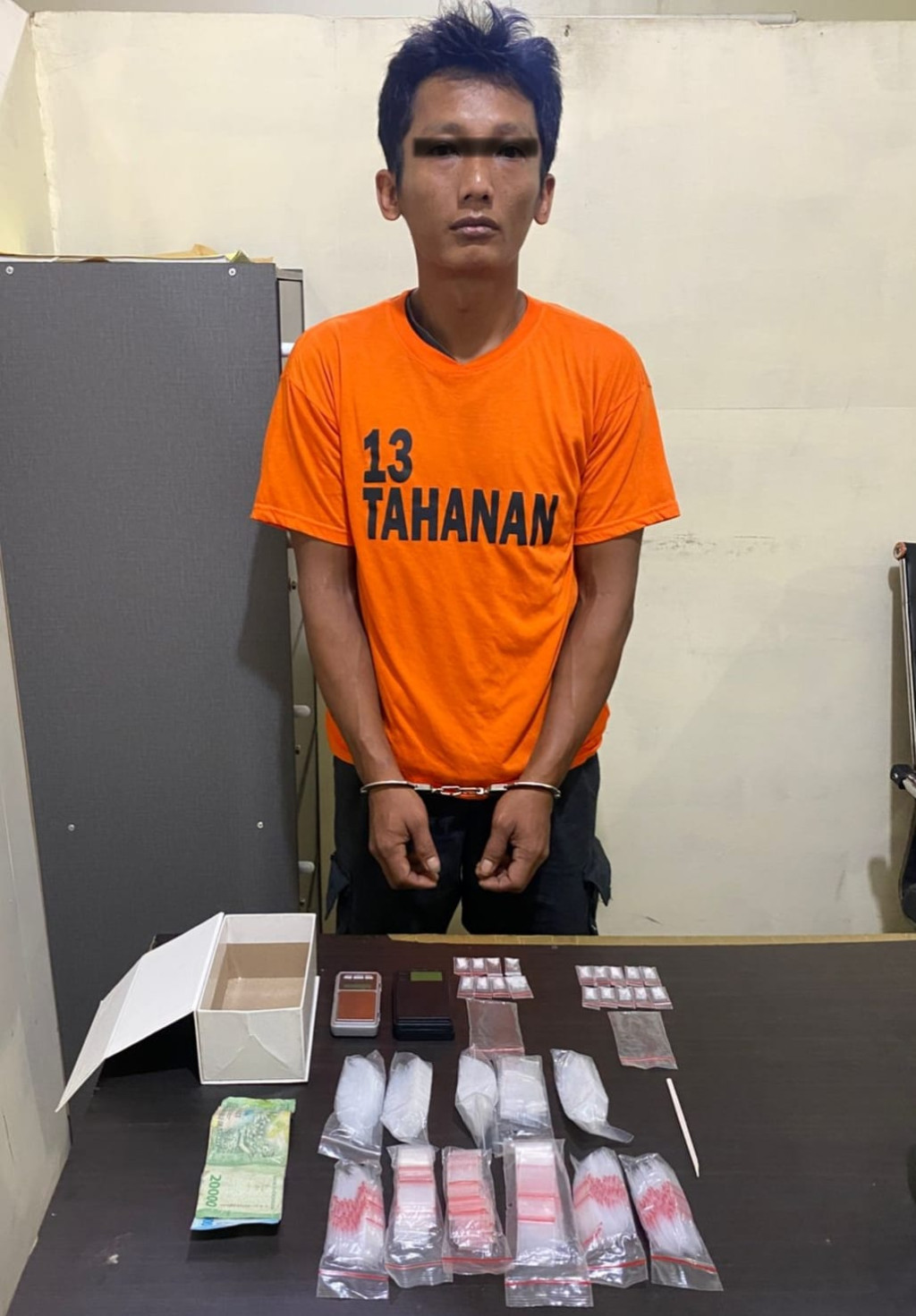 Edarkan Narkoba Dikampung Sendiri, Bandarnya Ditangkap Tanpa Perlawanan