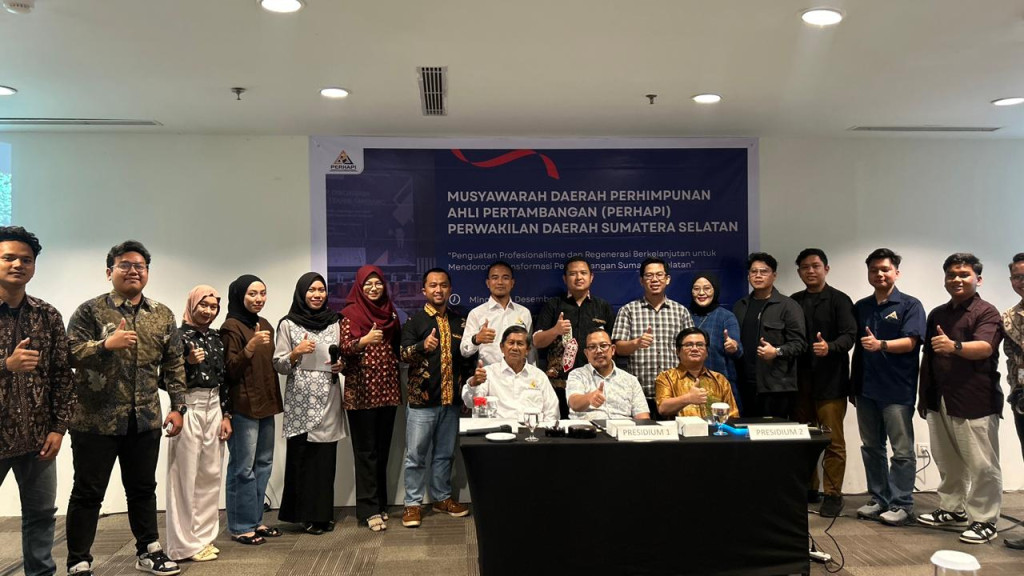 Frans Irawan Nahkodai PERHAPI Sumsel, Tantangan Hilirisasi dan ESG Menanti