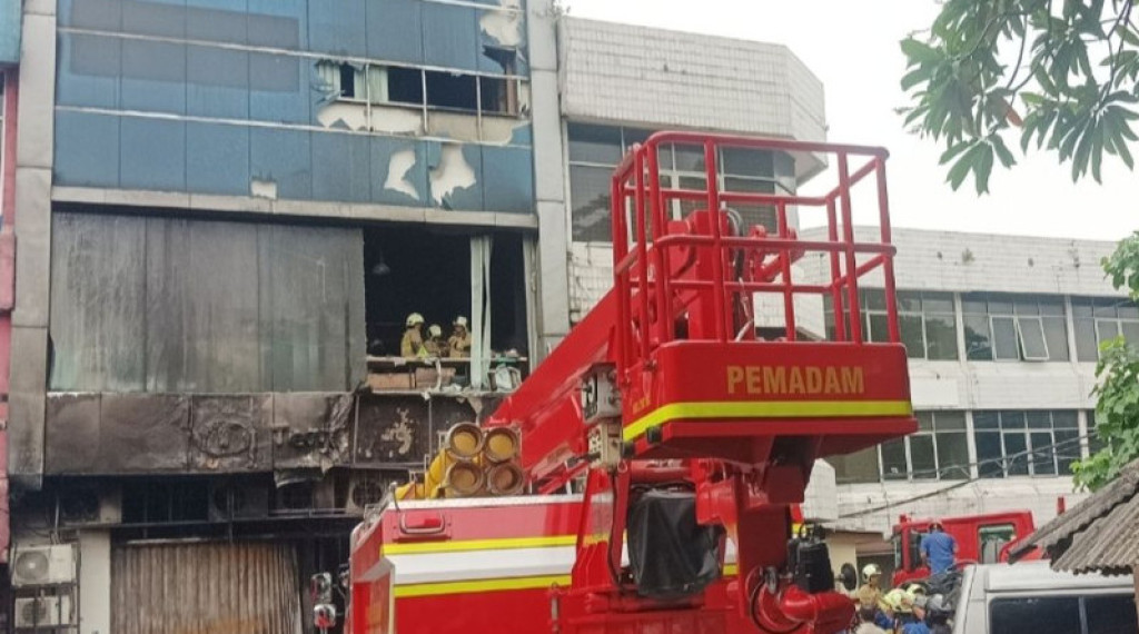 Gedung PT Terra Drone Kemayoran Kebakaran, 22 Karyawan Mergang Nyawa