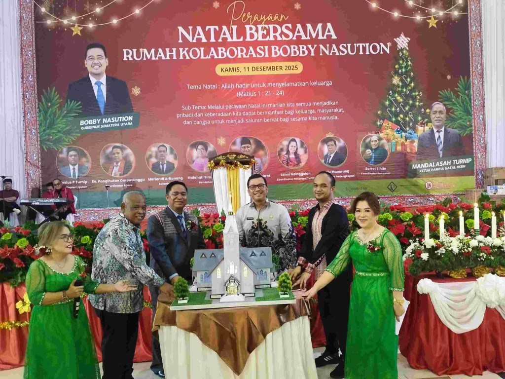 Gubernur Sumut Ajak Warga Hadirkan Kasih Natal dan Solidaritas di Tengah Bencana