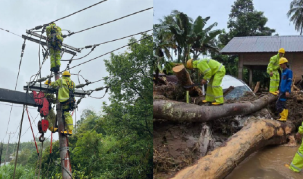 Hadapi Kerusakan Akibat Siklon Senyar, PLN Maksimalkan Command Center dan Operasi Lapangan