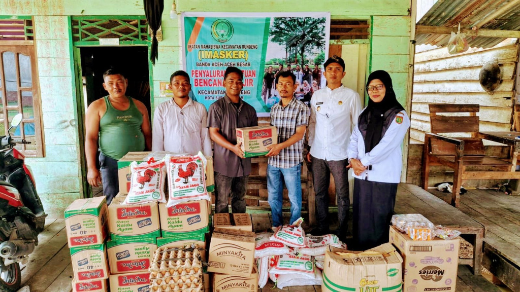 IMASKER Salurkan Bantuan untuk Korban Banjir di Kecamatan Rundeng, Kota Subulussalam ‎