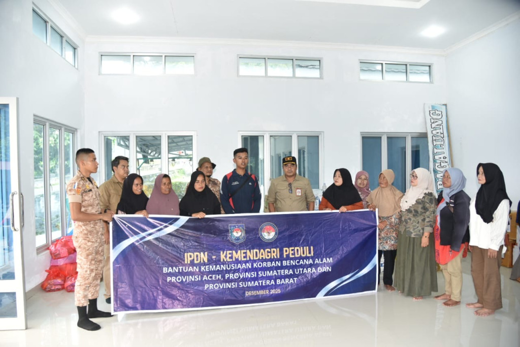 IPDN-Kemendagri Salurkan Bantuan Senilai Rp460 Juta untuk Korban Bencana Sumatera