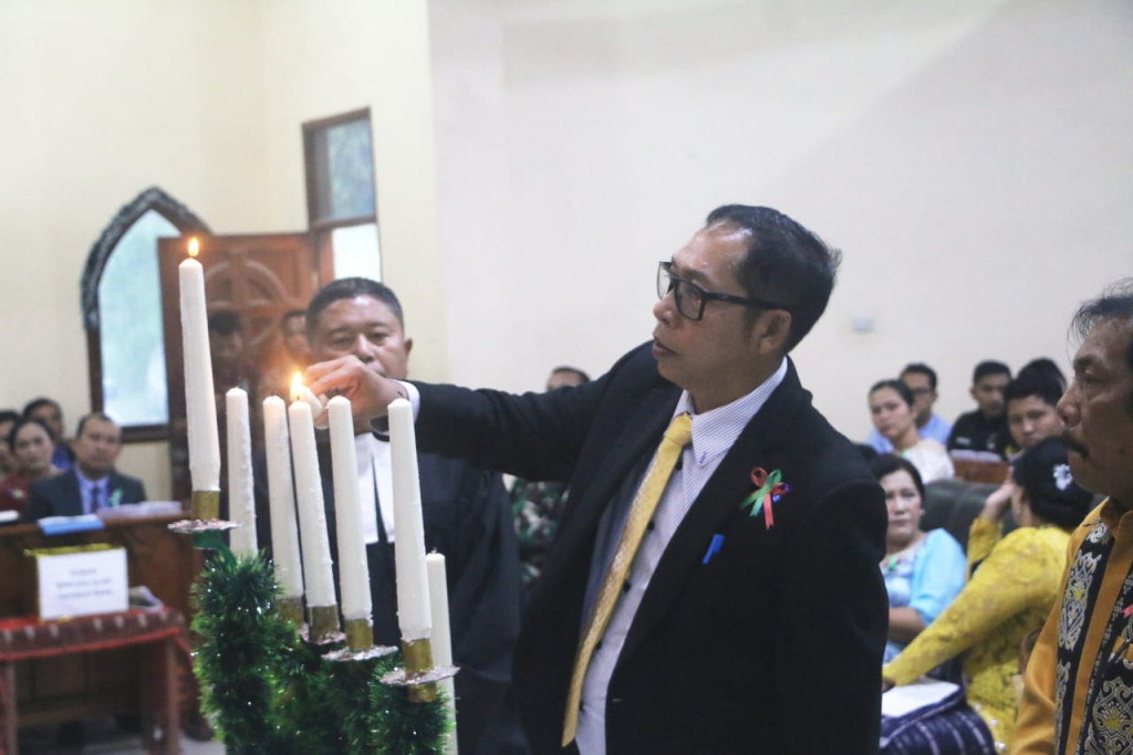 JTP Hadiri Perayaan Natal di Pangaribuan