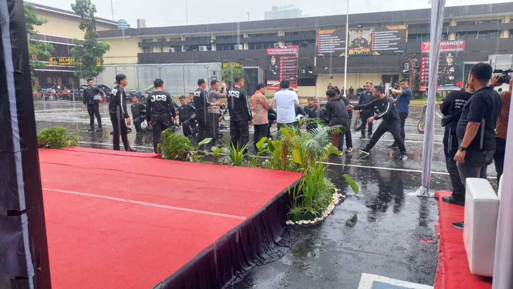 Kapolrestabes Medan Kukuhkan Timsus JCS, Tegaskan Gerak Cepat Tangani Kejahatan Jalanan