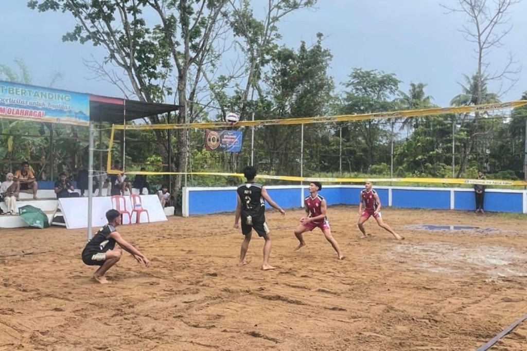 Kejurprov Bola Voli Pasir Kalbar 2025 Kayong Utara Pontianak Juara
