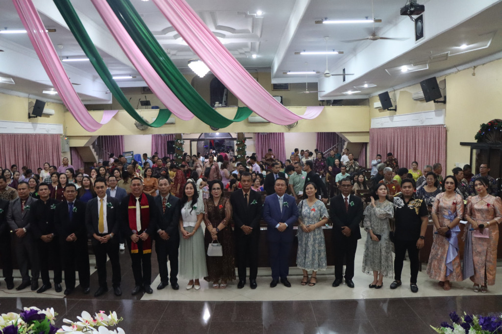 Keluarga Besar Polres Binjai Rayakan Natal Tahun 2025