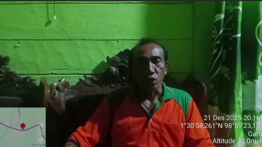 Kepala Desa Hutagodang Minta Maaf kepada PT TBS, Lakukan Koreksi Pernyataan tentang Penyebab Banjir Bandang