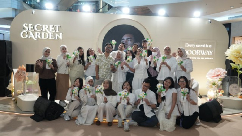 Kolaborasi Haluu  World Mempersembahkan Secret Garden Experience
