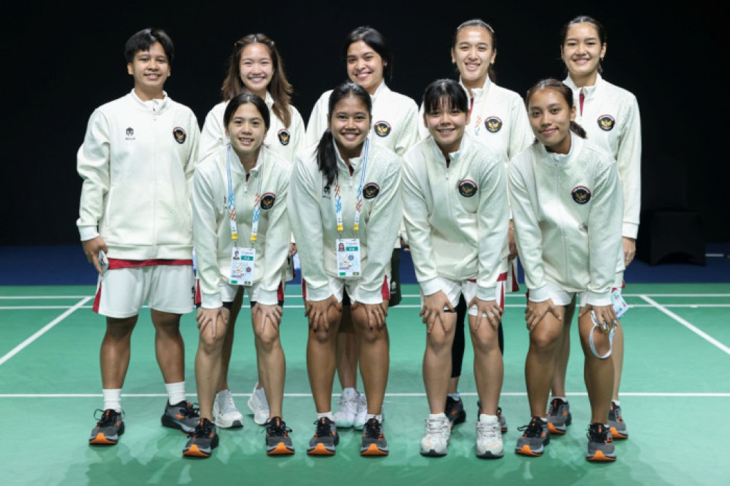 Kontingen Badminton Putri Indonesia Lolos Semifinal SEA Games 2025 Kalahkan Myanmar