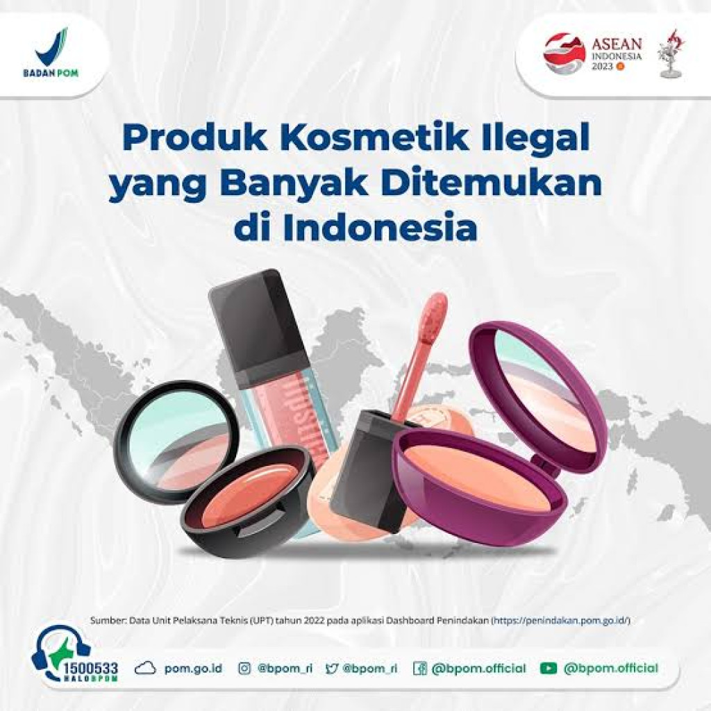 Kosmetik Ilegal Sulit Ditindak, Oknum Nakal Ganti Akun Silih Berganti