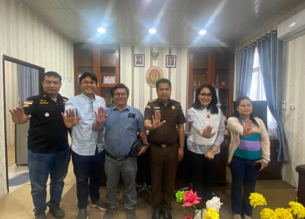 KPAI Samosir Audensi ke Kajari Samosir untuk pertegas Perlindungan Anak dan Perempuan