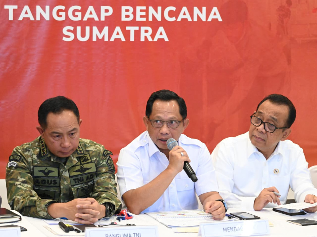 Mendagri Tegaskan Kolaborasi Nasional dalam Upaya Penanganan Bencana