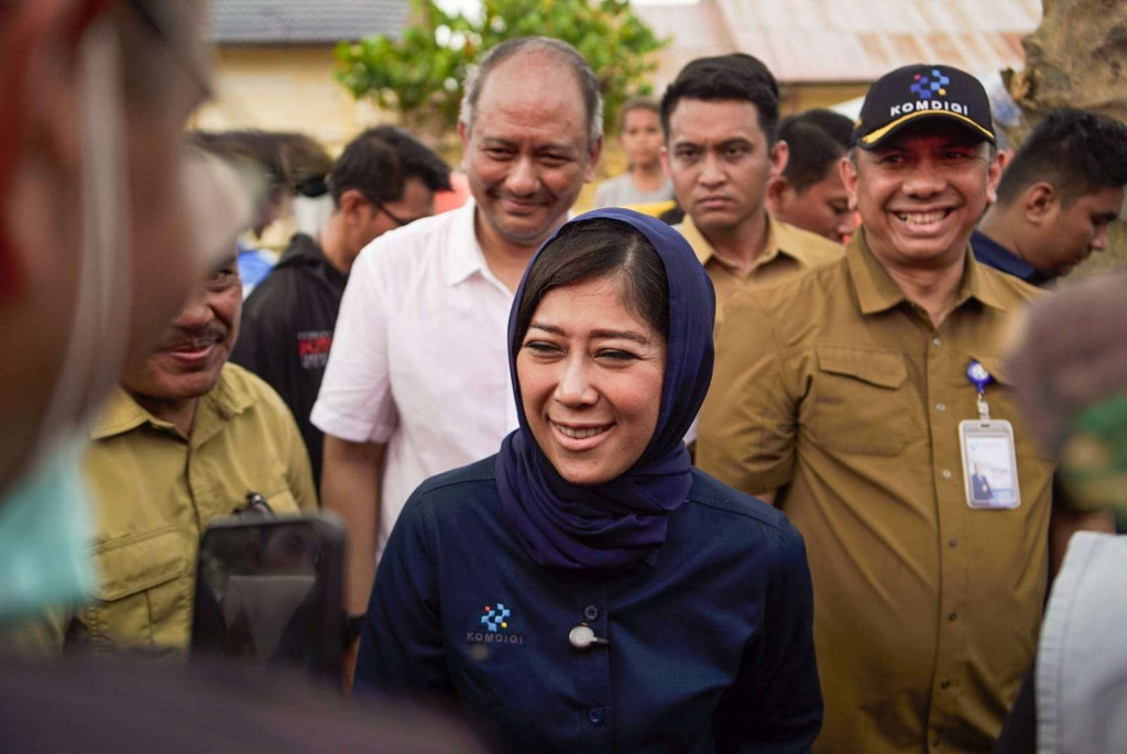 Menkomdigi Tinjau Aceh Tamiang, Pemulihan BTS Terdampak Banjir Capai 95 Persen