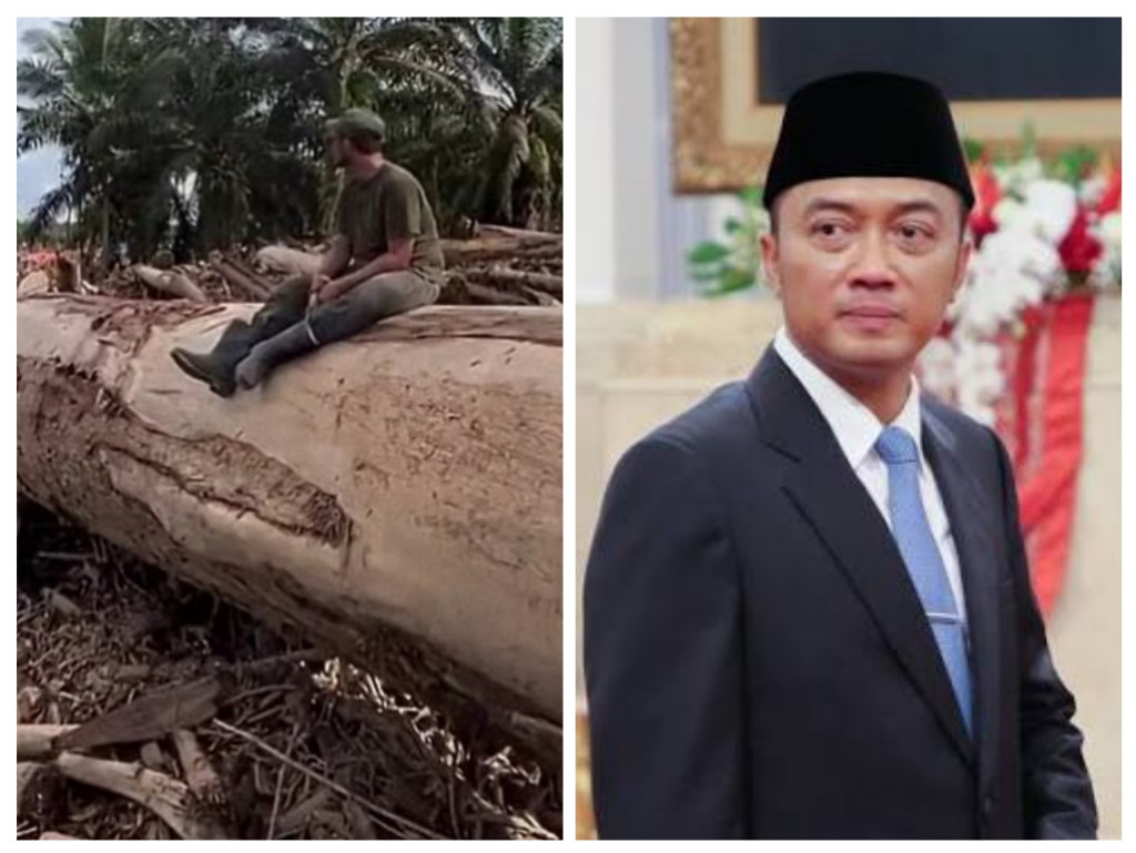Mensesneg Imbau Warga Ijin ke Negara Perihal Kayu Gelondongan Sisa Banjir dan Longsor