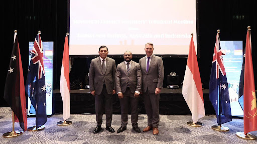 Menteri Pertahanan RI Perkuat Kerja Sama Militer dengan Australia dan Papua Nugini