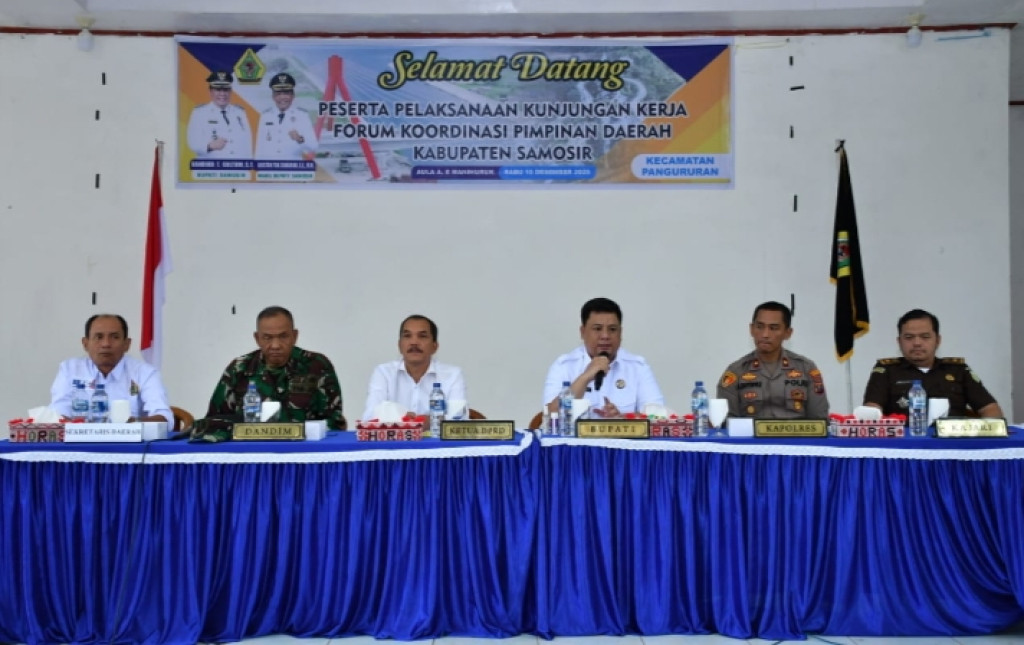 Menyambut Nataru Bupati  Samosir Instruksikan Kesiapsiagaan Seluruh Perangkat Daerah Dalam Menghadapi Potensi Kerawanan di Berbagai Sektor