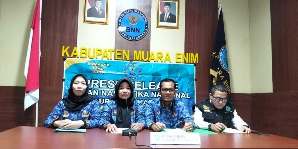 Narkoba Mengintai Desa dan Sekolah, BNNK Muara Enim Andalkan Relawan dan Agen Perubahan