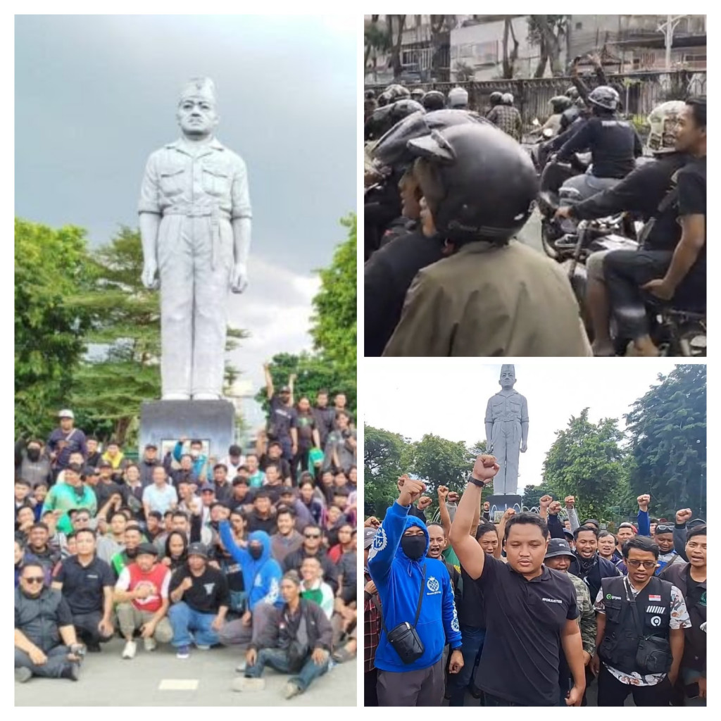 Nenek Elina Dianiaya, Ratusan Warga Surabaya Turun Aksi Kawal Kasus Nenek Elina, Desak Penegakan Hukum