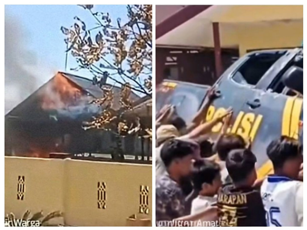 Pembakaran Kantor Polsek oleh Massa, Polda Sumut Akan Evaluasi Internal