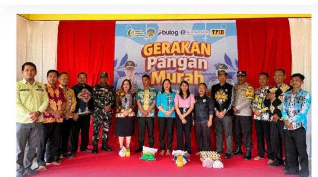 Pemerintah Kabupaten Tana Tidung Gelar Gerakan Pangan Murah di Kapuak