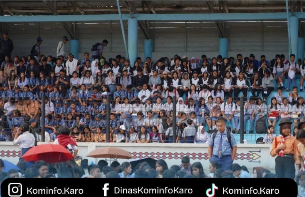 Pemkab Karo Apel Akbar Anti Narkoba,Ribuan Pemuda Karo Deklarasikan Perang Melawan Narkoba