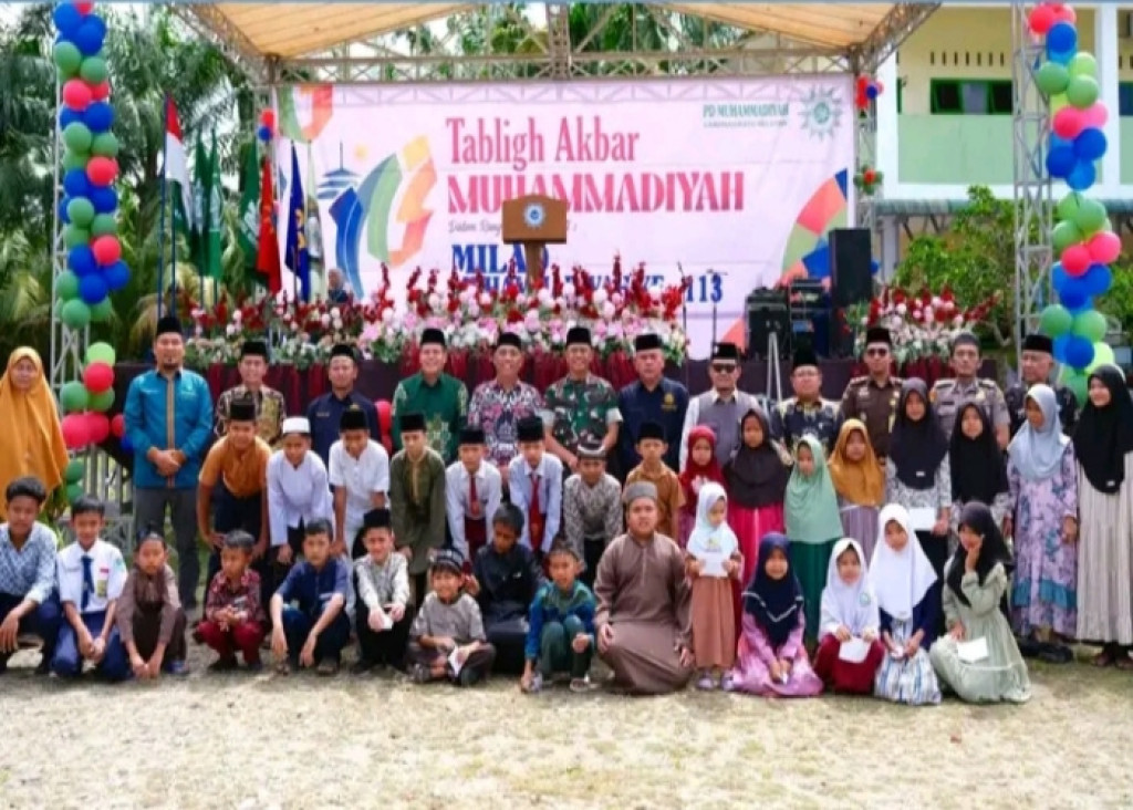 Pemkab Labusel Hadiri Milad Muhammadiyah ke-113, Perkuat Sinergi Pembangunan Daerah