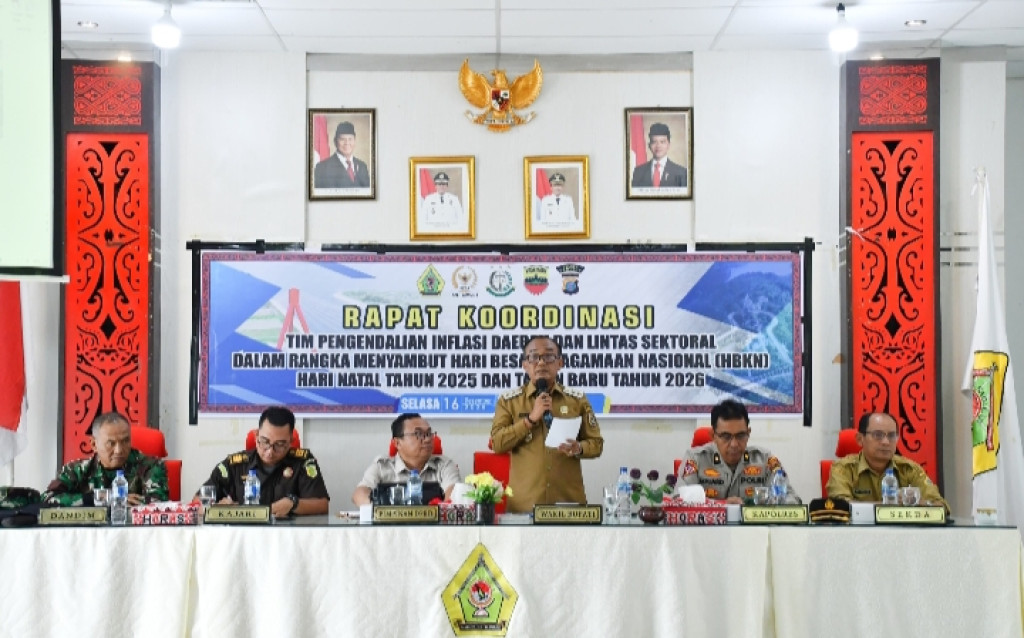 Pemkab Samosir Laksanakan Rakor Guna  Matangkan Pengendalian Inflasi dan Kesiapsiagaan Lintas Sektor Sambut Nataru