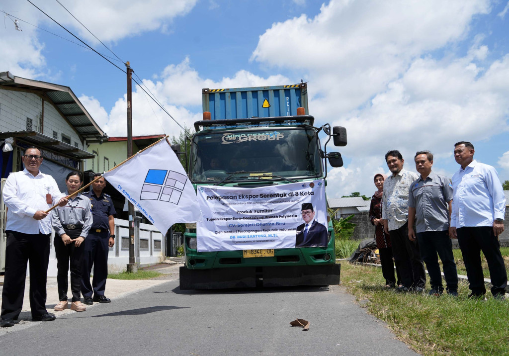 Perdana Ekspor, Furnitur 'Sorajati' Akhiri 2025 dengan Manis