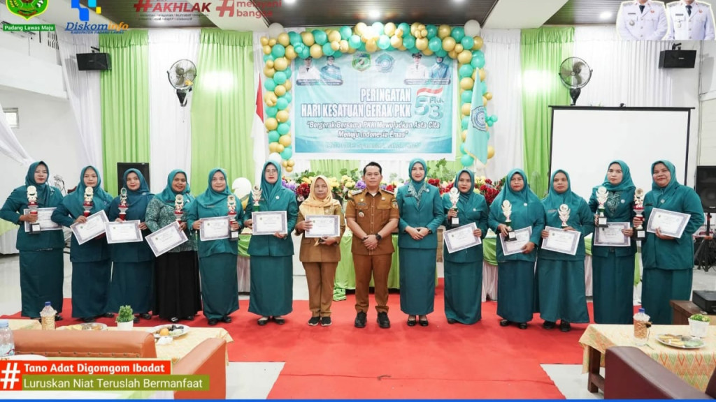 Peringatan Hari Kesatuan Gerak PKK Ke-53 Kabupaten Palas