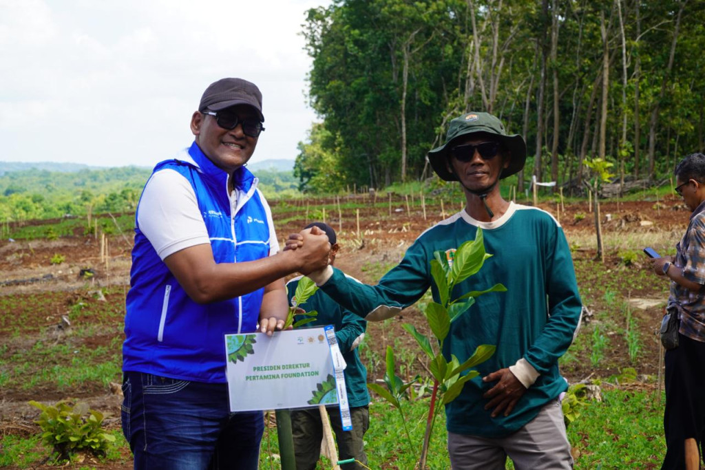 Pertamina Peringati Hari Jadi dengan Penghijauan