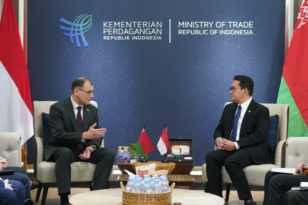 Pertemuan Bilateral Mendag RI dan Wakil PM Belarusia, Dorong Penjajakan Produk Potensial Memanfaatkan Indonesia-EAEU FTA