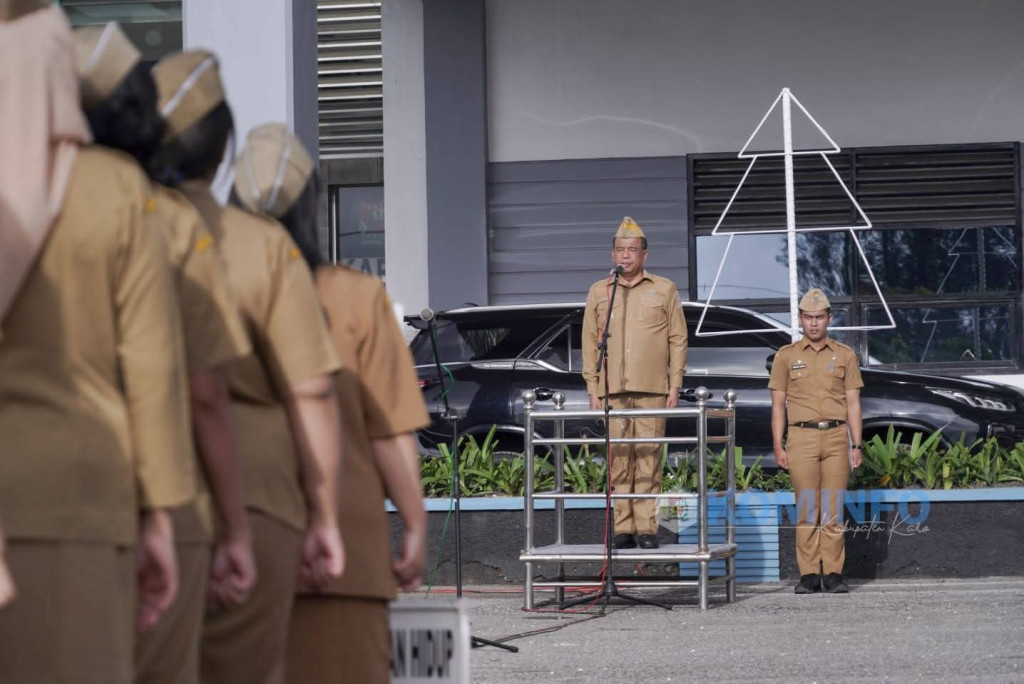 Pimpin Apel Pagi,Bupati Karo Dorong Kinerja ASN dan Penguatan Pelayanan Publik