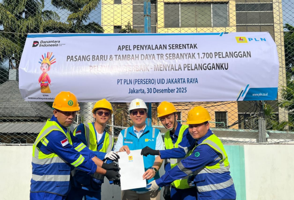PLN UID Jakarta Raya Gelar Apel Penyalaan Serentak Pasang Baru dan Tambah Daya 1.700 Pelanggan