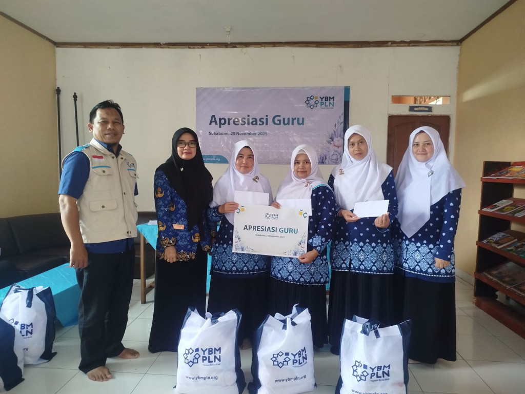 PLN UP3 Sukabumi Apresiasi Guru sebagai Pahlawan Pendidikan